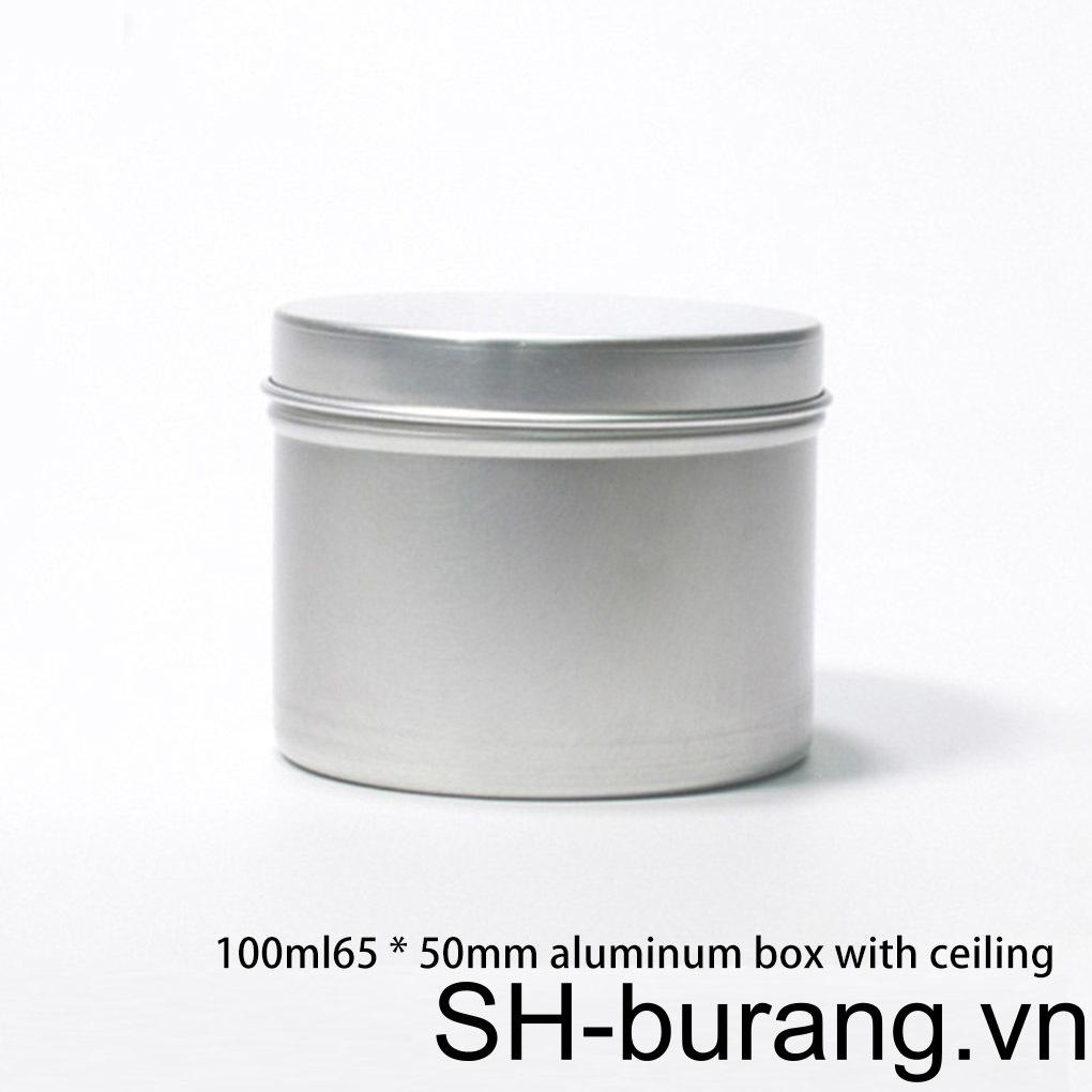 Hộp Nhôm Rỗng Đựng Trang Sức / Tai Nghe Có Nắp Tái Sử Dụng Được