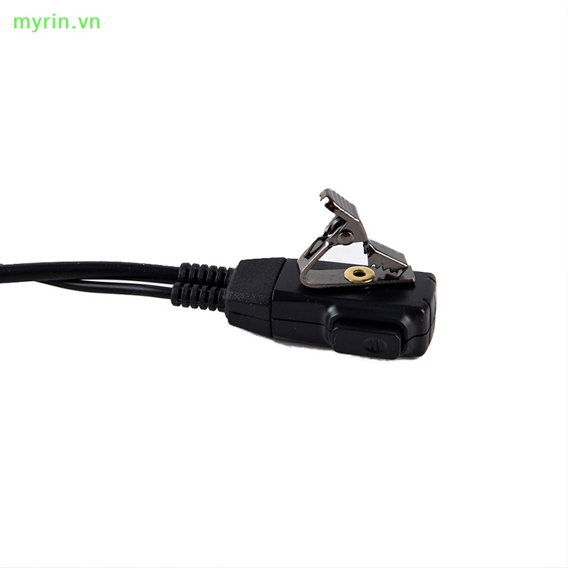 Tai Nghe Chữ D Có Mic 2Pin PTT Chuyên Dụng Cho Bộ Đàm UV-5R BF