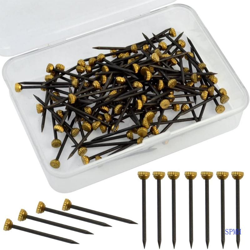 Set 120 Đinh Vít Thép Màu Đen Gắn Tranh Treo Tường