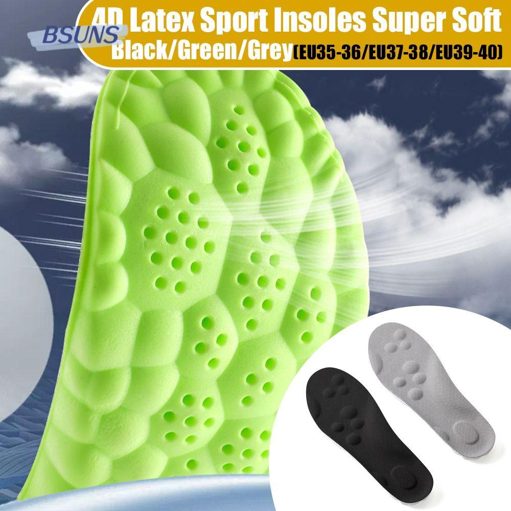 Bsuns Miếng Lót Giày Thể Thao Đàn Hồi Cao Cho Chạy Bộ