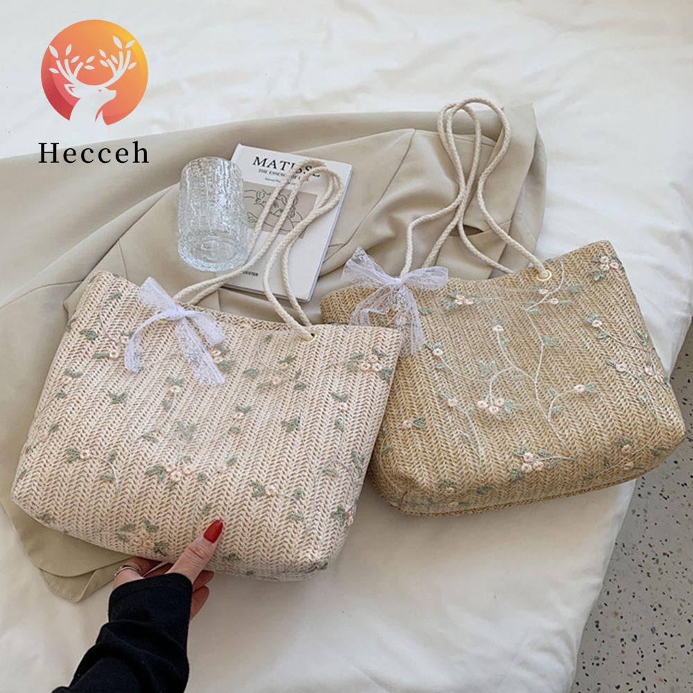Túi Xách Cói Cỡ Lớn Thời Trang Mùa Hè Cho Nữ