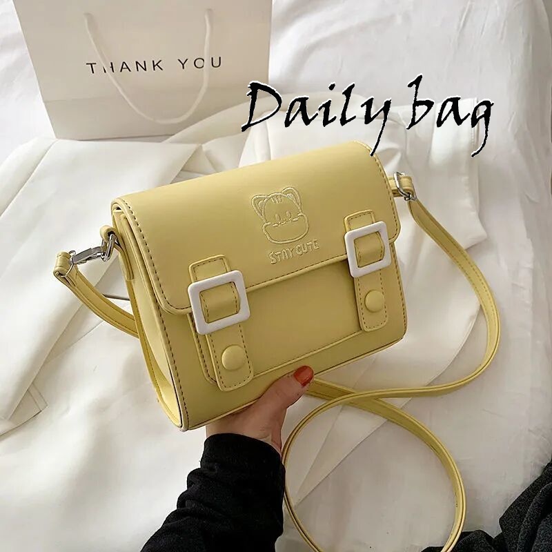 Dairy túi nữ đeo chéo Đáng Yêu Búp bê hoạt hình lolita Balo Nữ 2023 NEW L21T08J