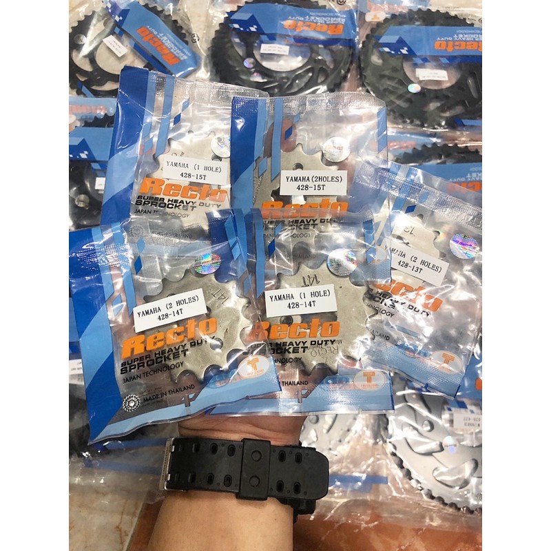 Nhông Recto chính hãng dành cho sên 9Ly Yamaha Exciter , Sirus, jupiter 13/14/15/16T chuẩn size