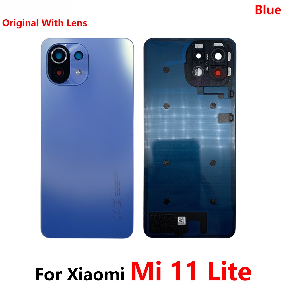 Mặt Lưng Điện Thoại Bằng Kính Dành Cho Xiaomi Mi 11 Lite 5G M2101K9AG M2101K9G