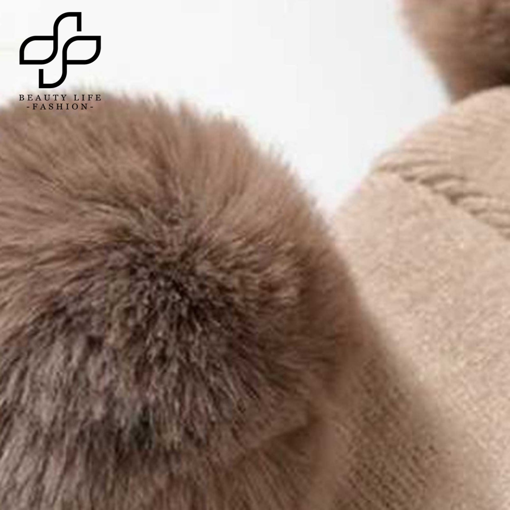 Bộ Nón Và Khăn Choàng Chống Gió Ấm Áp Dễ Thương Cho Bé