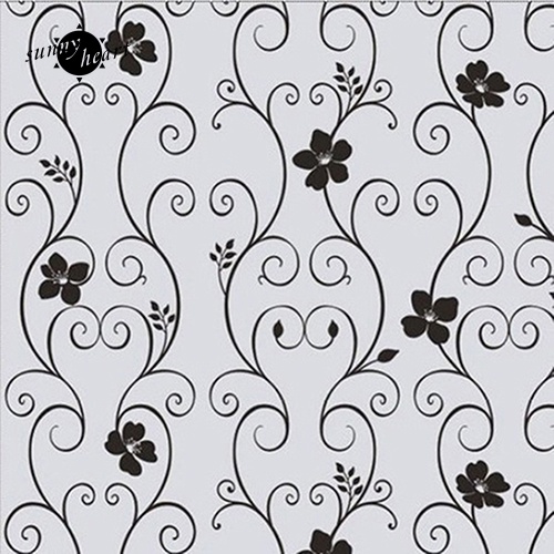 Sticker Dán Cửa Kính Mờ Họa Tiết Hoa Tháo Được