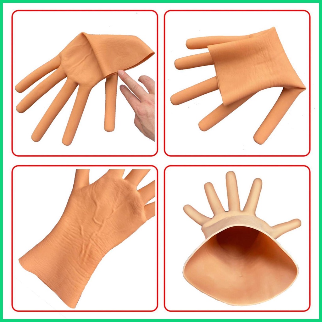 Găng Tay Hóa Trang Nhân Vật Hot Dog Thân Thiện Với Môi Trường