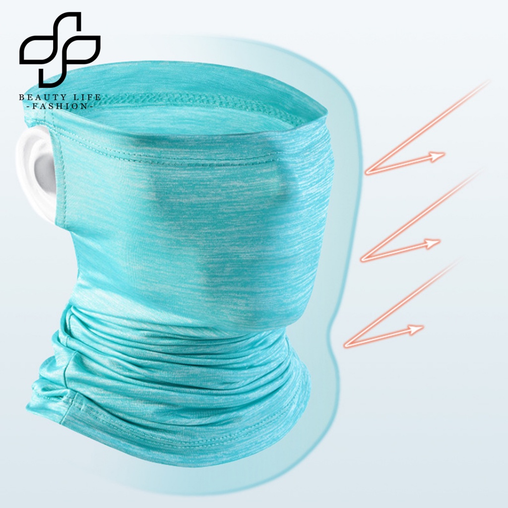 Khẩu Trang Che Mặt Và Cổ Chống Nắng Bảo Vệ Tai Khi Đi Xe Đạp Leo Núi / Săn Bắn / Cắm Trại Thời Trang Unisex