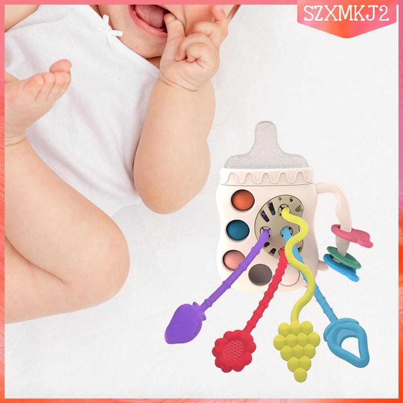 Đồ Chơi Lục Lạc Cầm Tay Giáo Dục Sớm Cho Bé szxmkj2