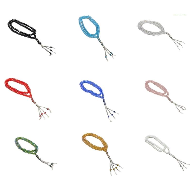 Vòng Tay Chuỗi 99 Hạt Pha Lê Cầu Nguyện Cho Nam Và Nữ