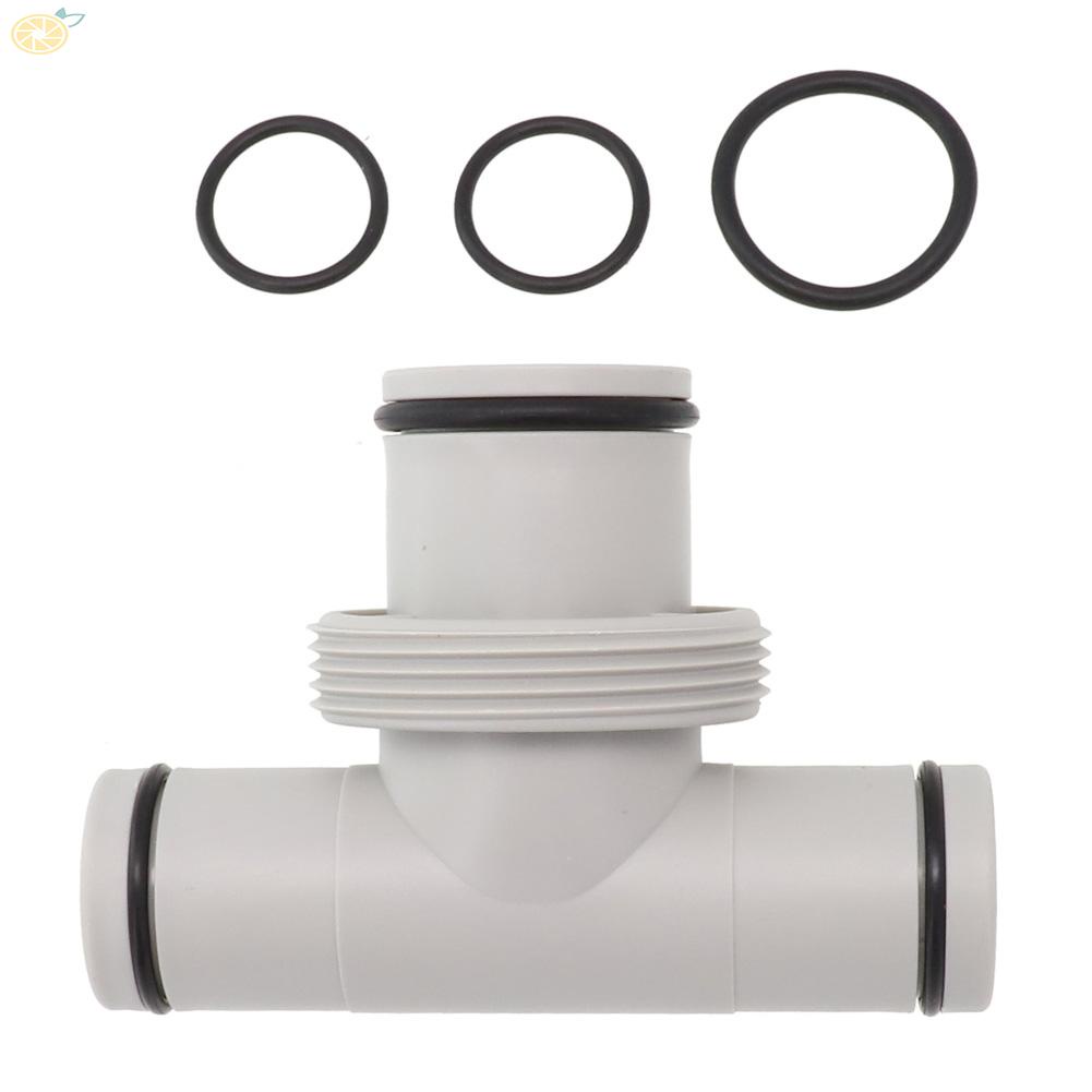 【VARSTR】High Quality Pool Part Replacement Hose Adapter for Intex Split Hose Plunger Valves 15in to 2 125in T Connectors