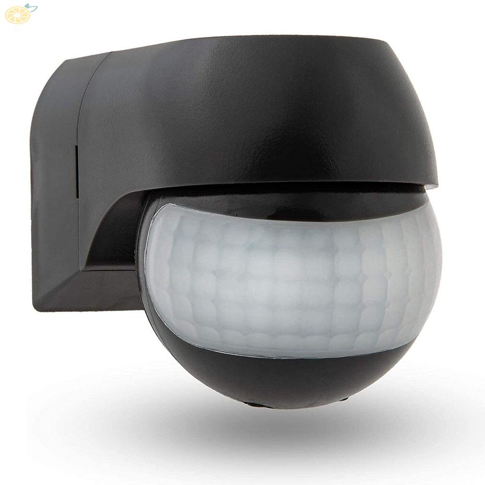 【VARSTR】Motion Detector Wall Mounting 110-220V 12m 180° 80x68x56mm IP44 Infrared LED