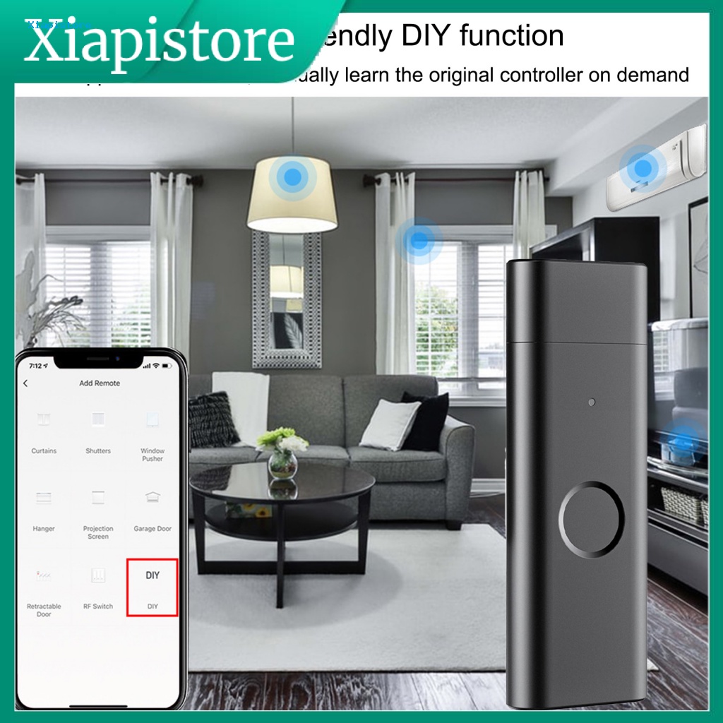 Điều Khiển Từ Xa RF433 Thông Minh Bằng ABS Cho TV