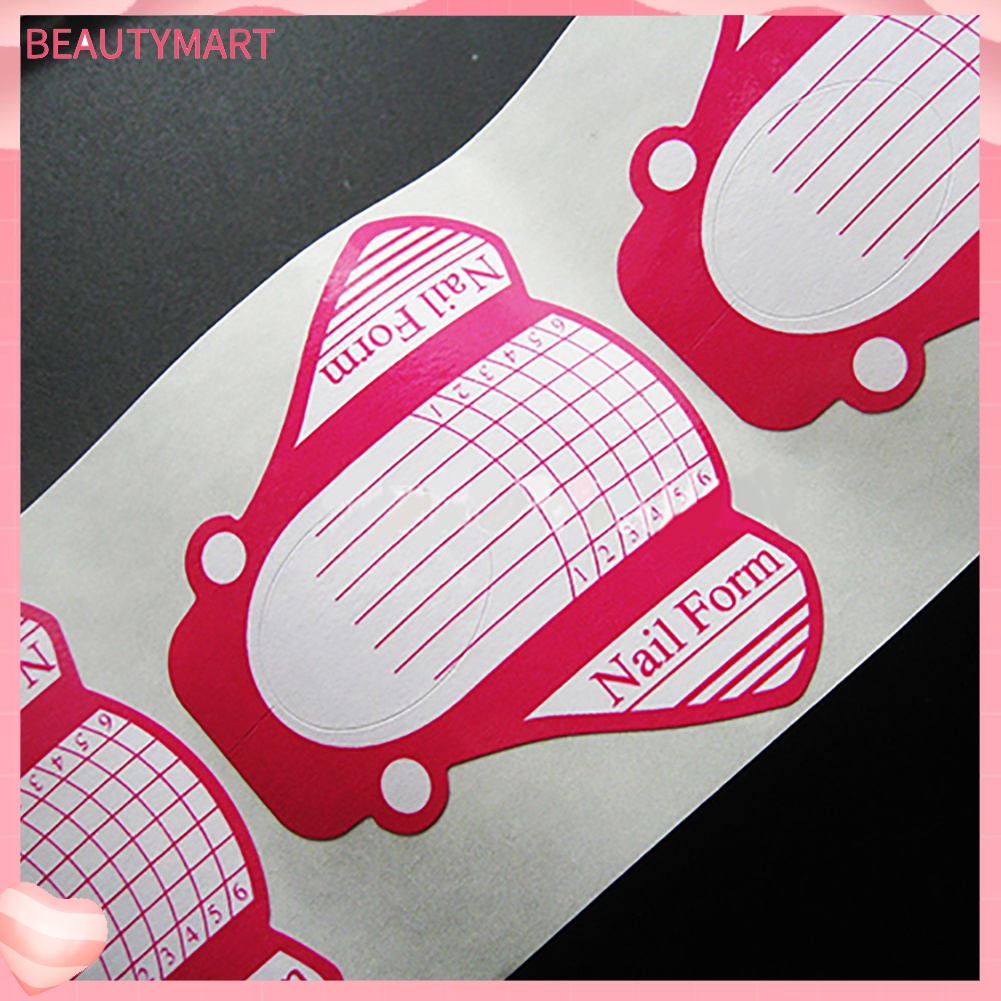 Bộ 100 Miếng Dán Nối Dài Móng Tay Acrylic UV DIY