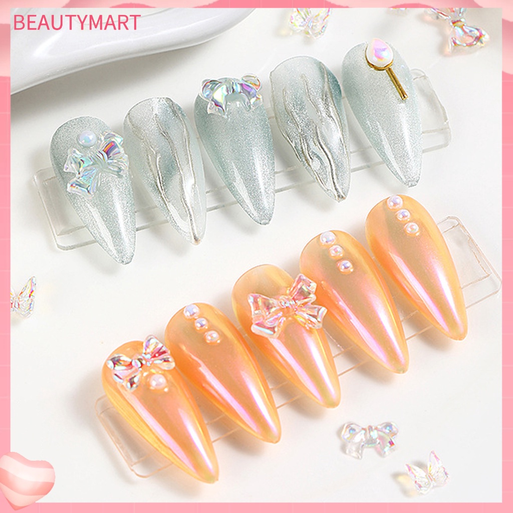 Set 30 Phụ Kiện Nơ Đính Trang Trí Móng Tay Nghệ Thuật Cho Nữ