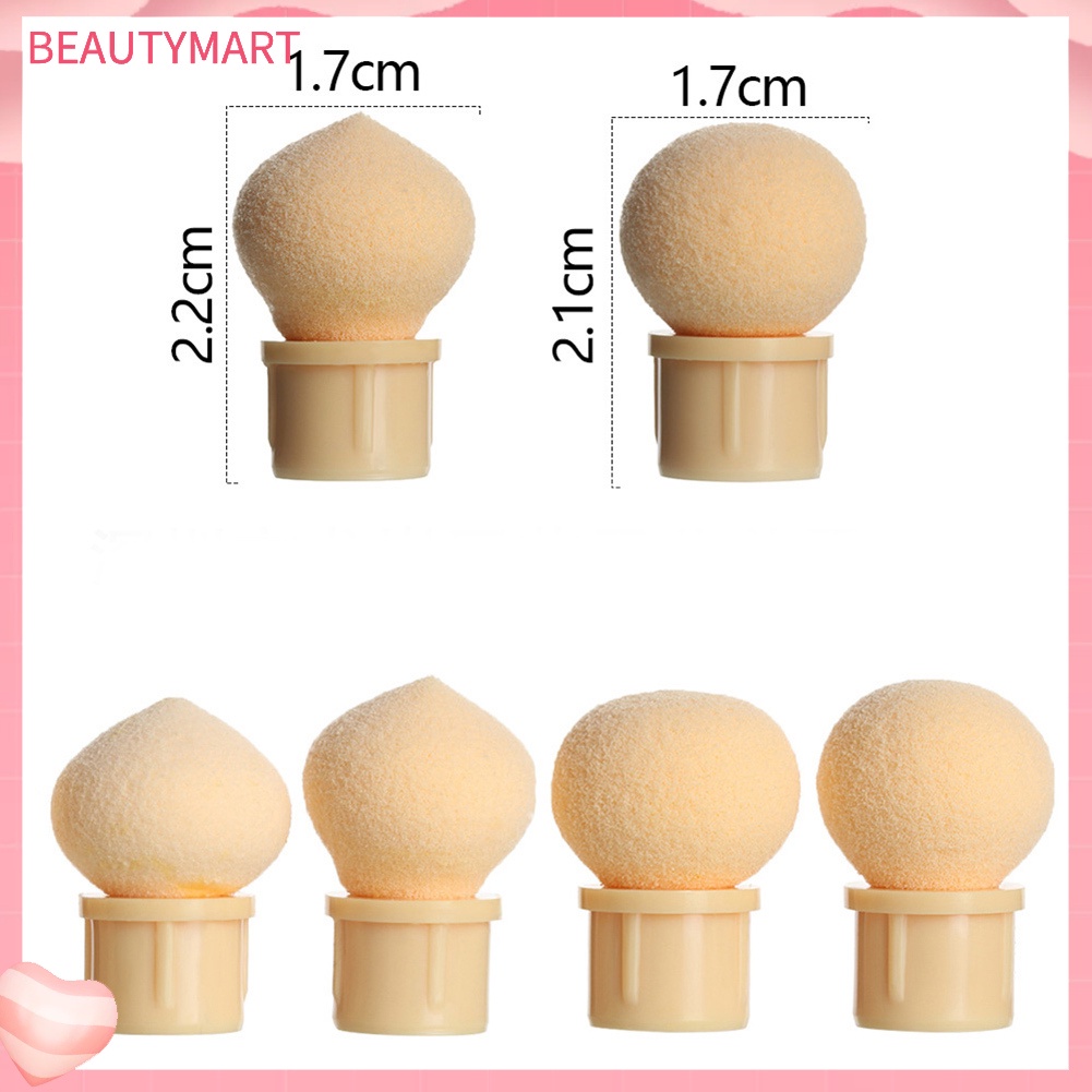 Set 6 Đầu Mút Xốp Mềm Thay Thế Chuyên Dụng Cho Bút Vẽ Móng