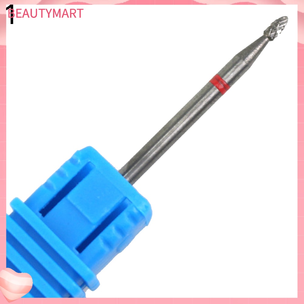 Mũi Khoan Móng Tay Tẩy Da Chết Bằng Thép Vonfram Hình Trụ