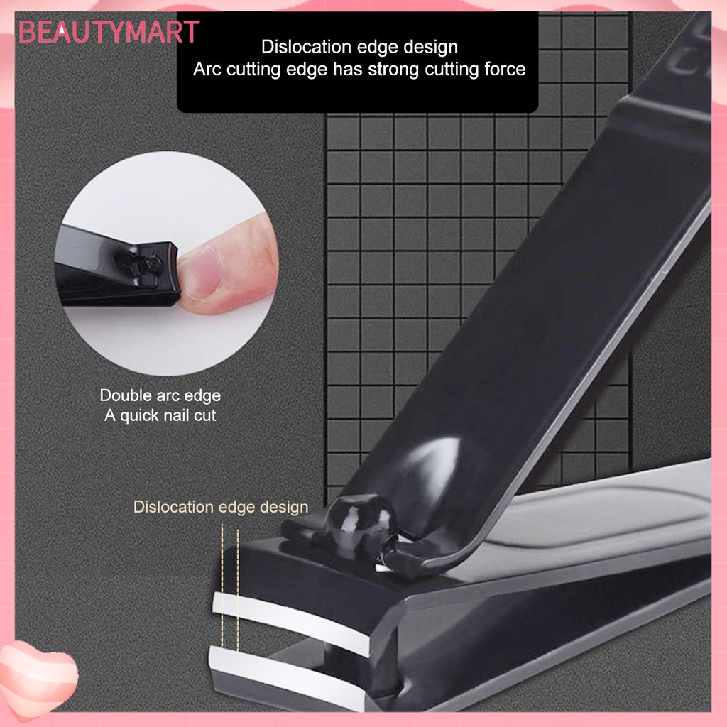 Bộ 7 Dụng Cụ Làm Móng Bằng Thép Không Gỉ Chống Văng Đa Chức Năng Cho Salon