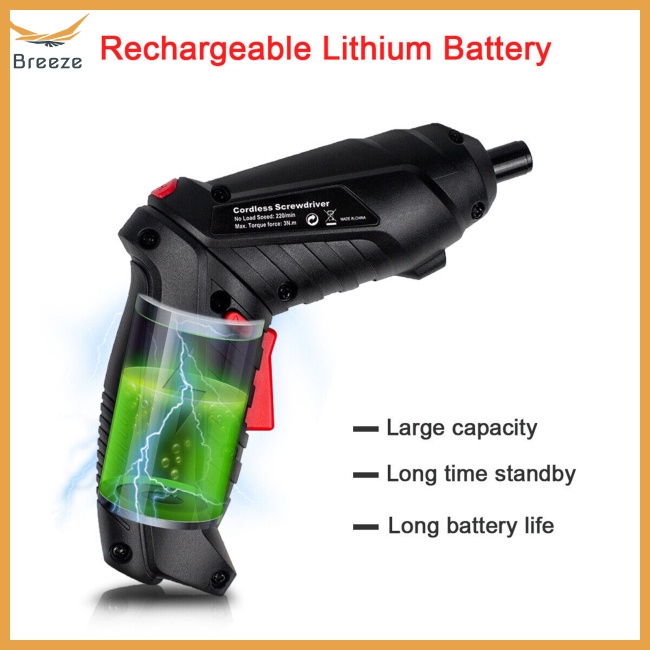 Tua Vít Điện Cầm Tay Không Dây 48 Trong 1 Có Thể Sạc Lại Tiện Dụng