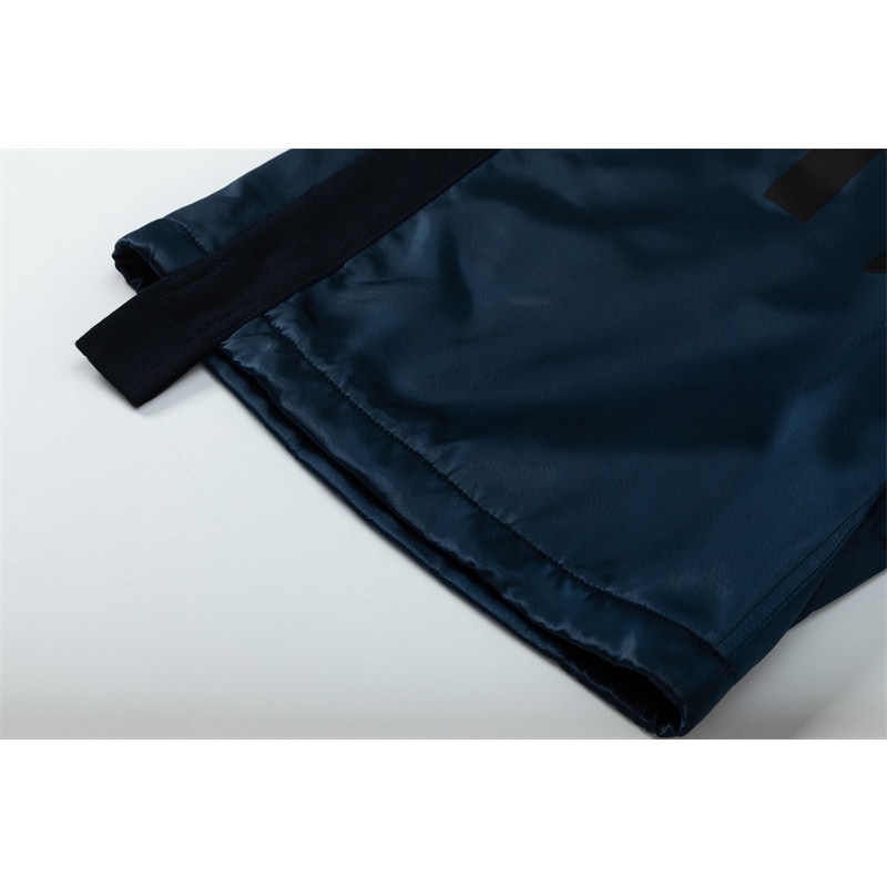 Quần Short satin Dáng Rộng Phong Cách Đường Phố Mỹ 123 Trọng Lượng Nặng Thời Trang