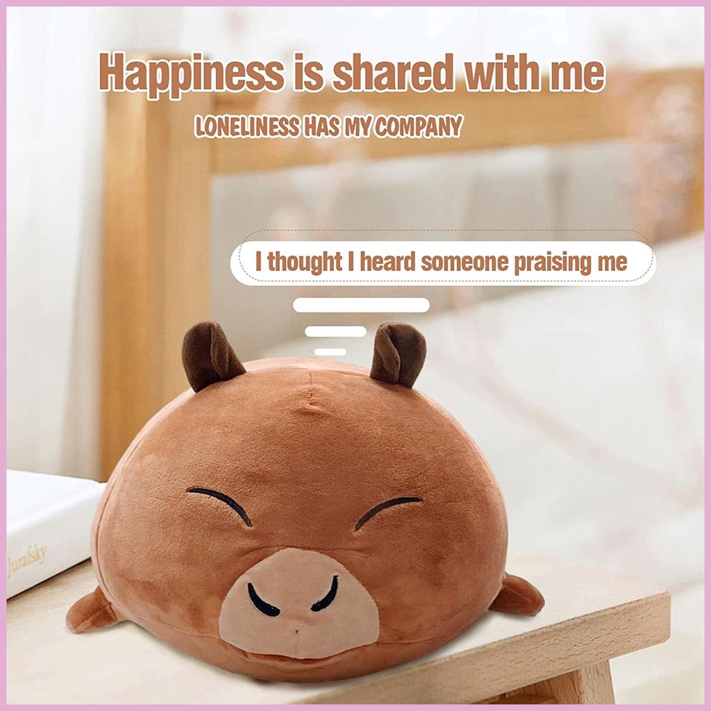 Đồ chơi nhồi bông Capybara Hình Động Vật Xinh Xắn