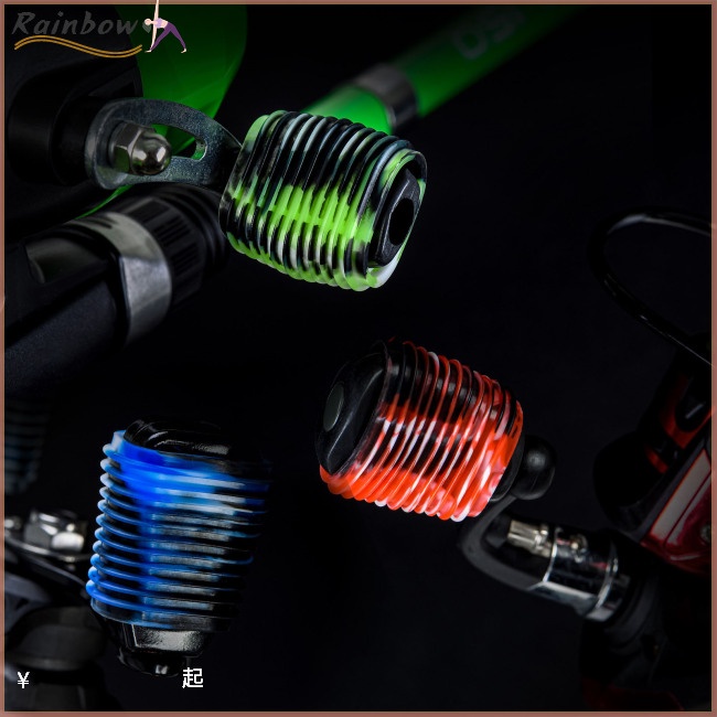 Bộ 10 Vỏ Bọc Tay Cầm Guồng Quay Câu Cá Bằng Silicon Mềm Chống Trượt Họa Tiết Rằn Ri