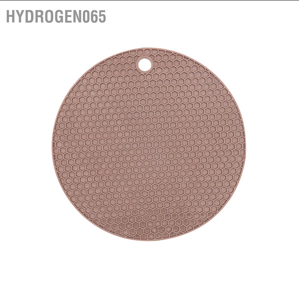 Hydrogen065 Placemat tròn Cao su độc hại miễn phí Chống trơn trượt Bàn cách nhiệt có thể giặt được Tấm cho bát cốc