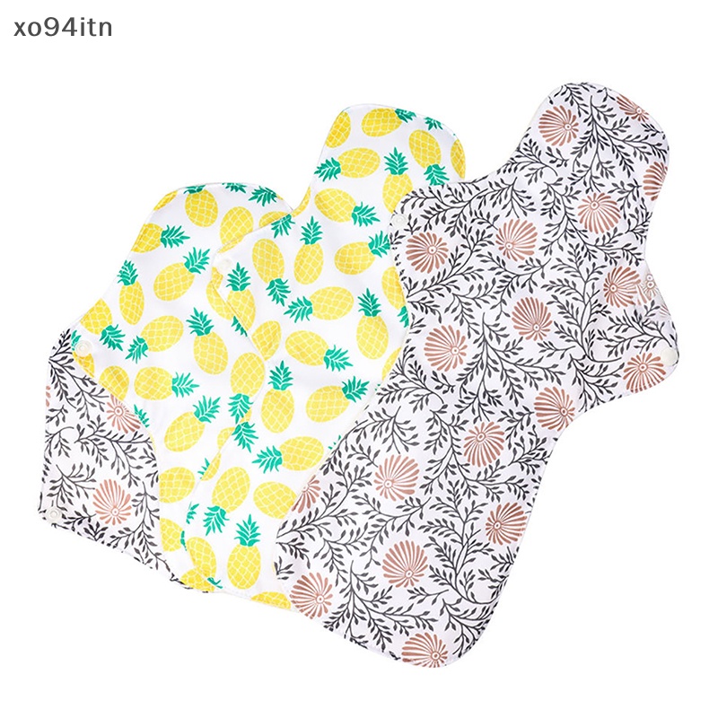 1 Miếng Lót Kinh Nguyệt Bằng Vải Than Tre Có Thể Tái Sử Dụng