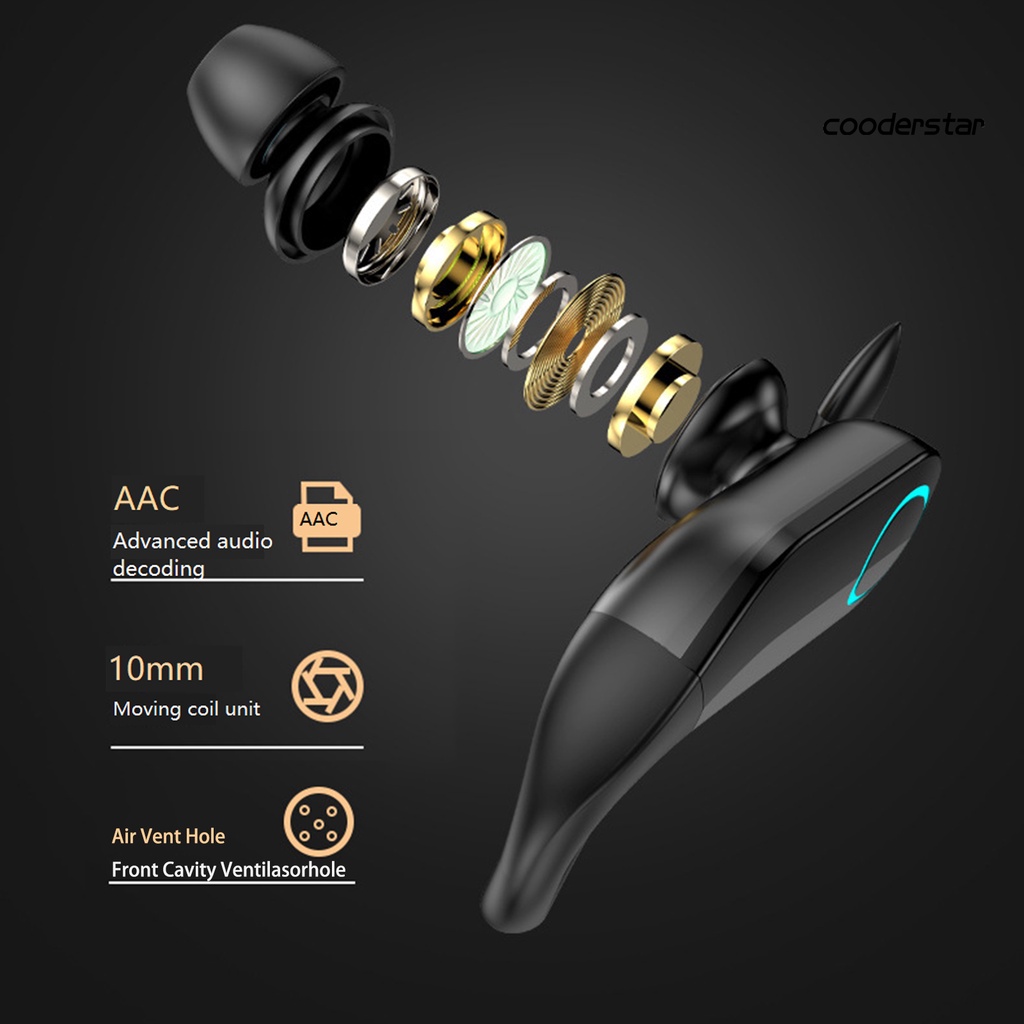 1 Bộ Tai Nghe Bluetooth Không Dây G37 5.3 Chống Ồn Cảm Ứng Âm Thanh HiFi