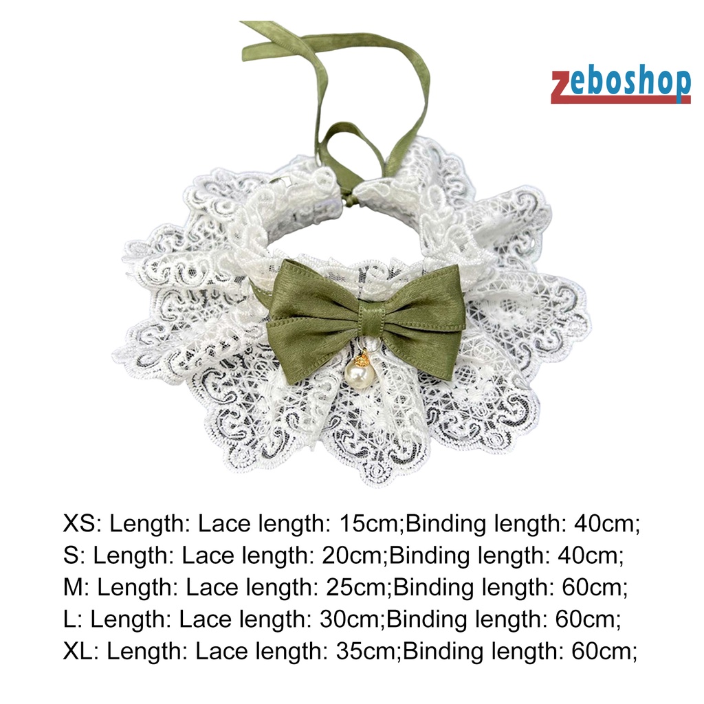 Vòng Cổ Đính Nơ Dễ Thương Quyến Rũ Dành Cho Thú Cưng