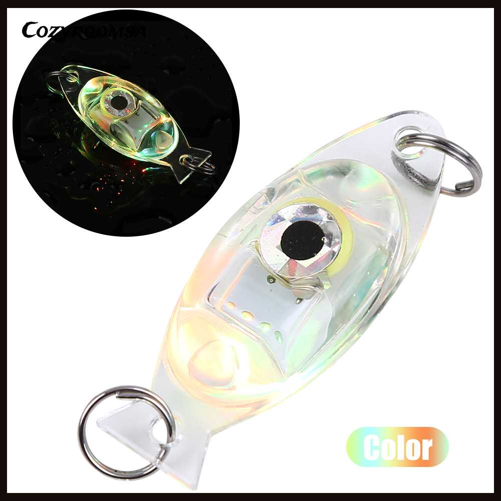 Mồi Giả Nhử Cá Mini Có Gắn Đèn Led