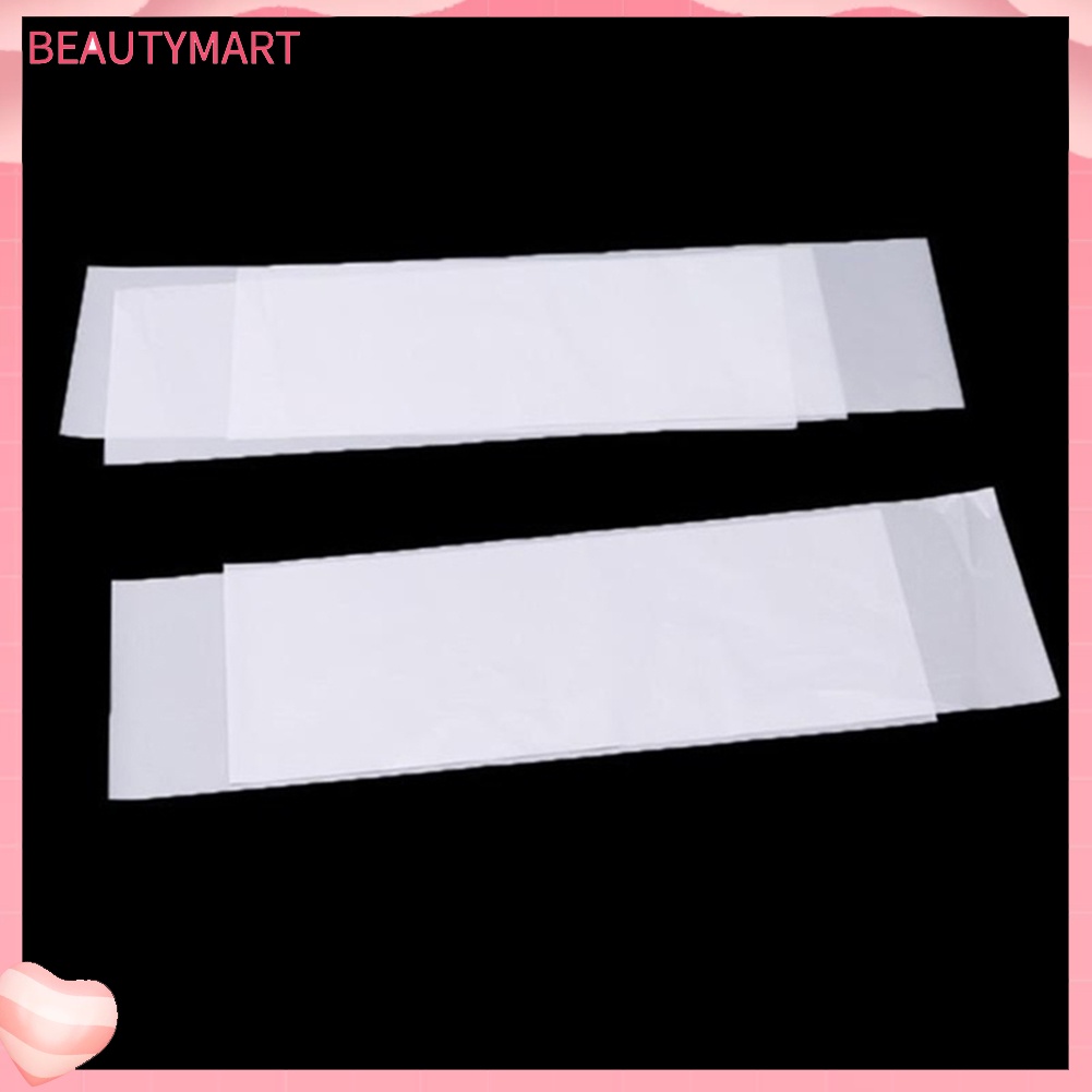 Set 100 Tấm Tách Giấy Bằng Nhựa Có Thể Tái Sử Dụng Cho Salon Làm Tóc