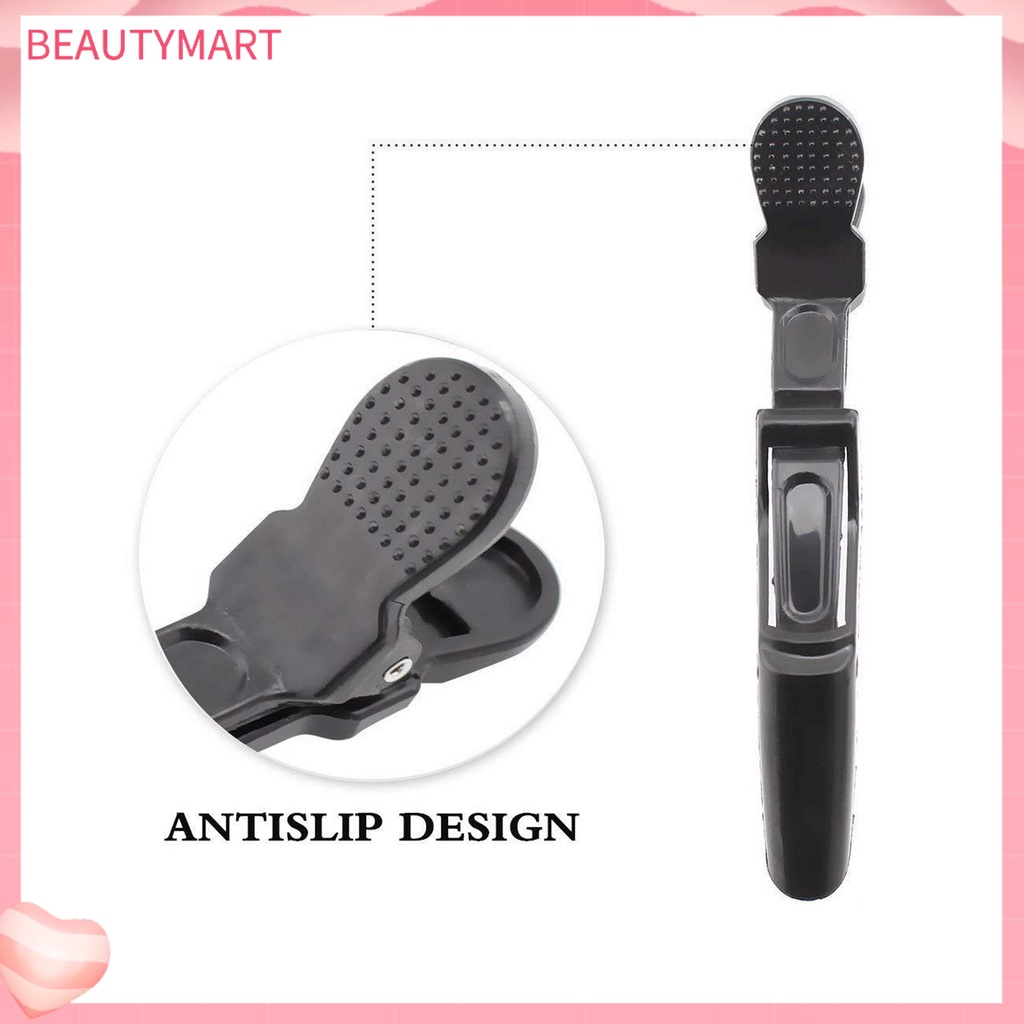 Kẹp Tóc Màu Đen Khối Lượng Nhẹ Thoải Mái Chống Trượt Cho Salon