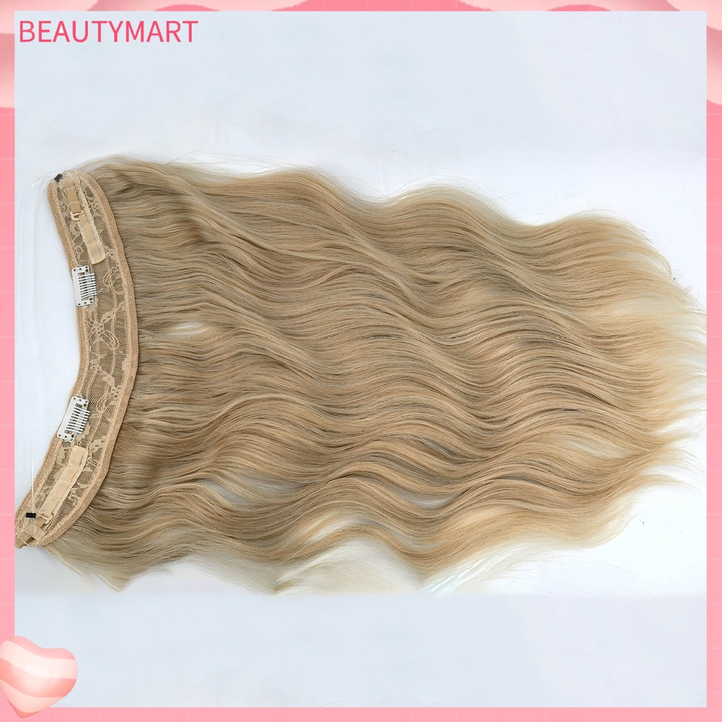 [beautymart] Tóc Giả Xoăn Dày Tự Nhiên Không Để Lại Dấu Vết Phong Cách Âu Mỹ Cho Nữ Sử Dụng