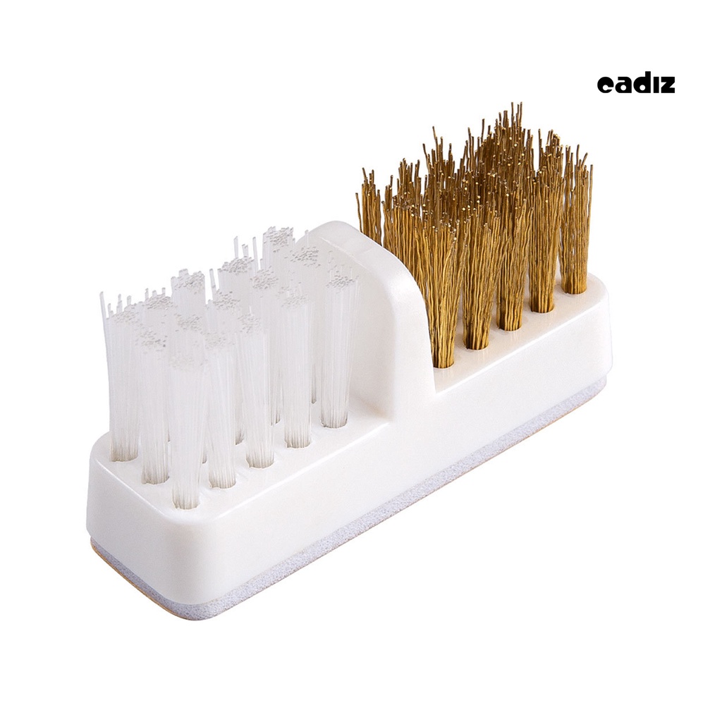 Cọ Đánh Bóng Móng Tay Hai Đầu Bằng Sợi Thép Chống Chảy Xệ Có Thể Tái Sử Dụng