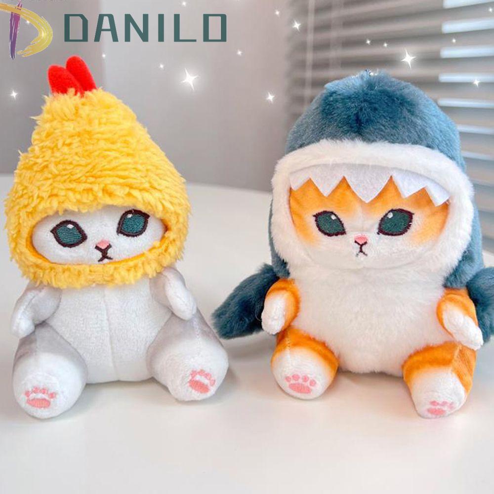 Móc Khóa Hình Thú Nhồi Bông Mềm Mại Dễ Thương