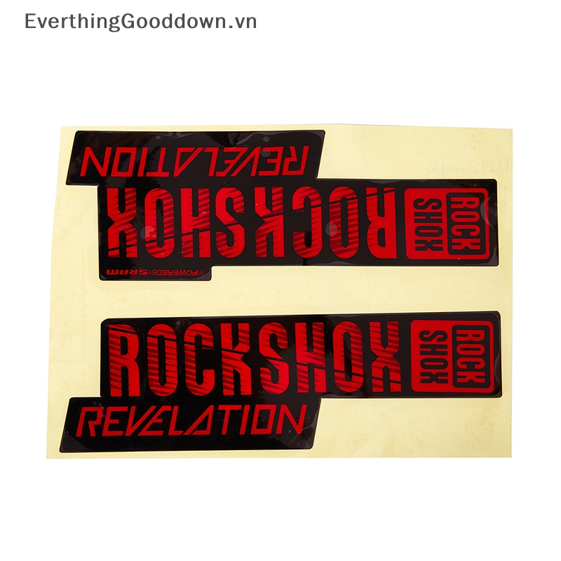 Miếng Đề Can Dán Phuộc Trước Xe Đạp Địa Hình Rock Shox SID Road MTB