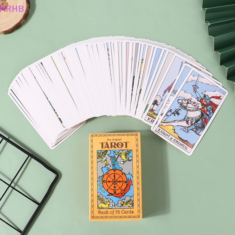 Bộ Bài Tarot Chính Hãng KRHB Sáng Tạo Và Thiết Thực Mới Dành Cho Người Lớn Và Trẻ Em