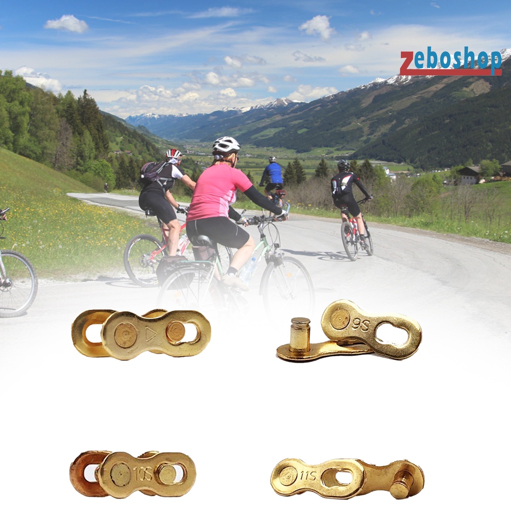 Bộ 2 Khóa Sên Xe Đạp Leo Núi Bằng Thép 6 / 7 / 8 / 9 / 10 / 11