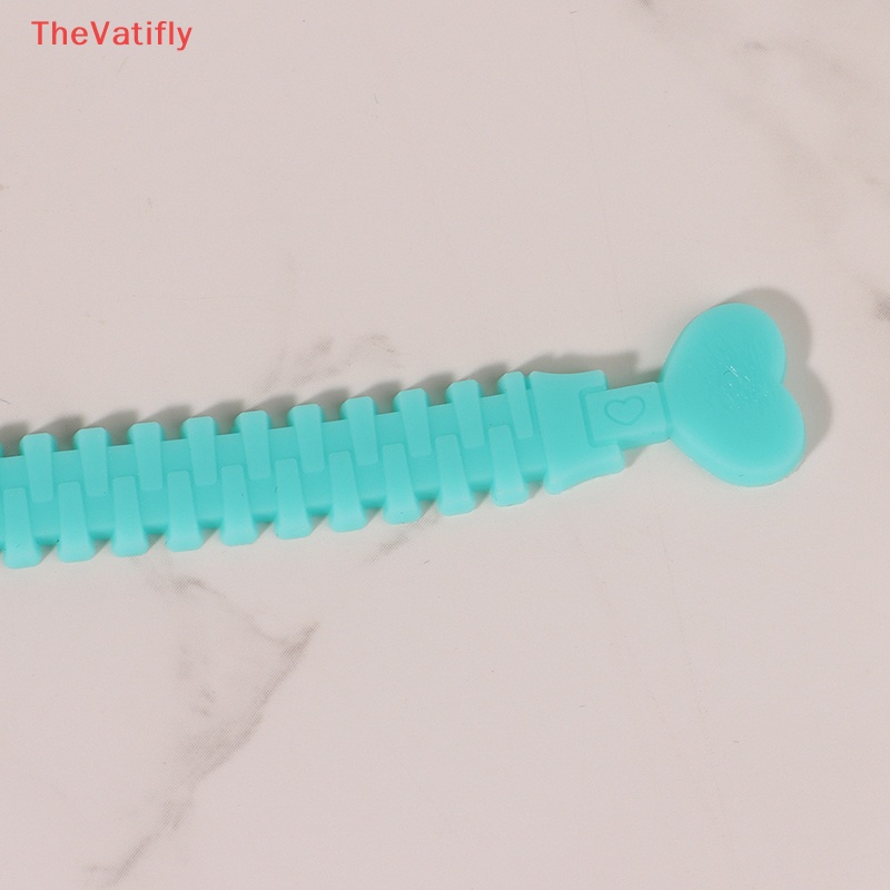 [Thevalifly] Set 10 Vòng Tay Cao Su Ba Lỗ Hình Bướm Nhiều Màu Sắc Làm Quà Sinh Nhật / Lễ