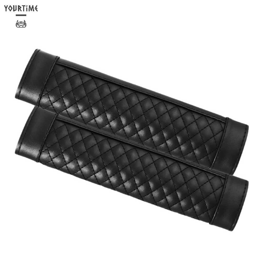 Bộ 2 Miếng Đệm Bọc Dây An Toàn Xe Hơi Bằng Da PU