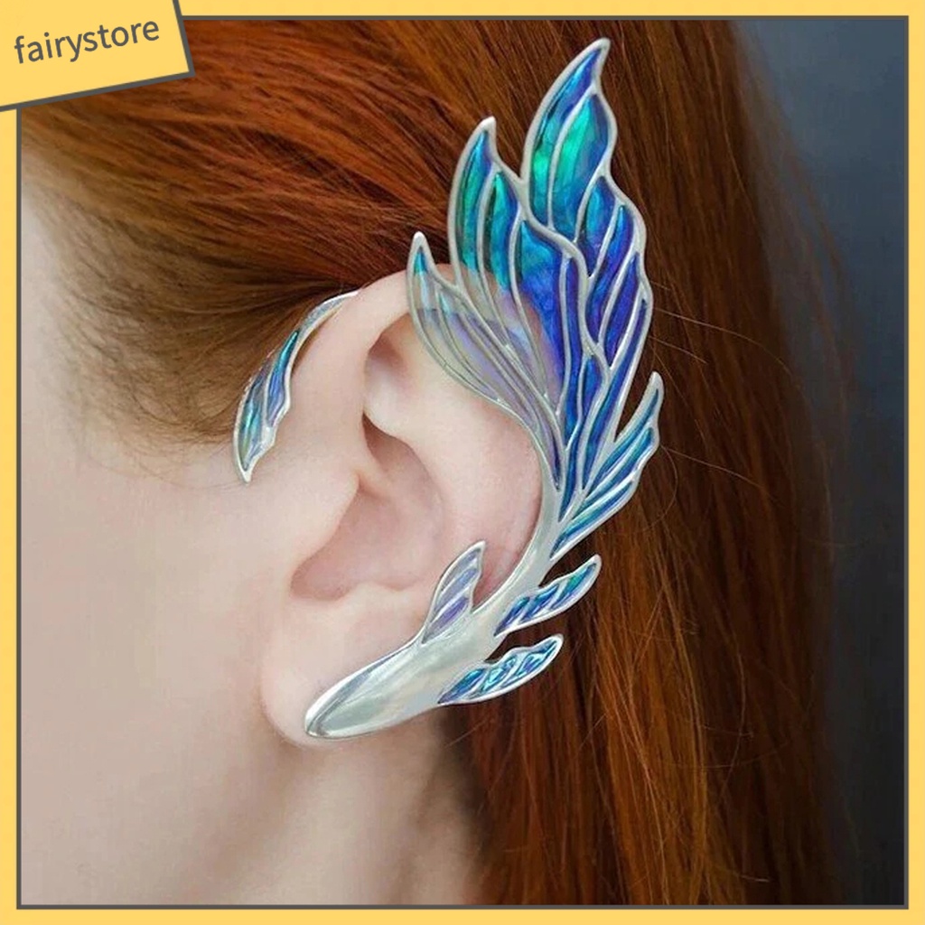 1 Khuyên Đeo Tai Bắt Mắt Hình Động Vật Bằng Kim Loại Tinh Tế Dễ Đeo Cho Nữ