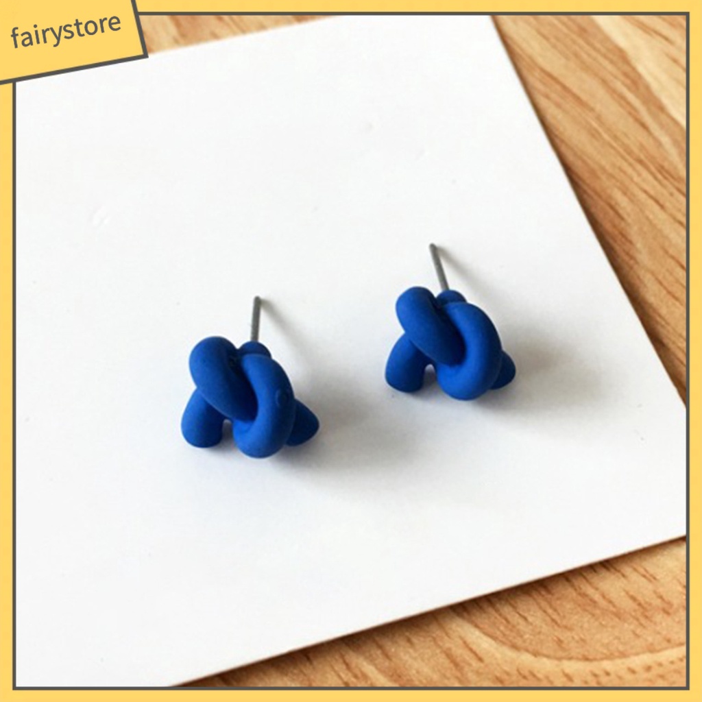 1 Đôi Bông Tai Xỏ Lỗ Hình Chú Voi Tinh Tế Dành Cho Nữ