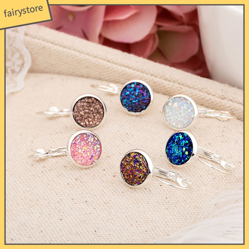 Bông Tai Đính Đá Lấp Lánh Sang Trọng Dành Cho Nữ