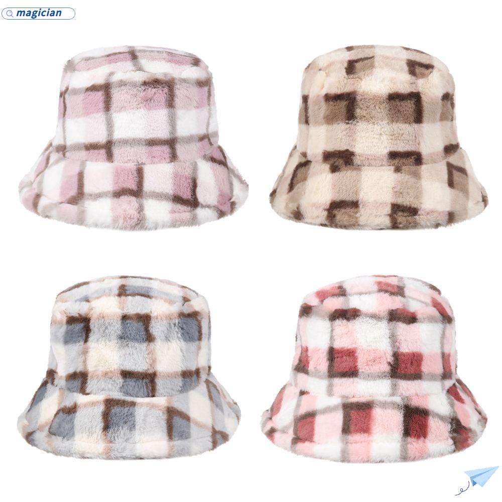 MAG Mũ Bucket Chất Liệu Dày Dặn Ấm Áp Thời Trang Mùa Đông