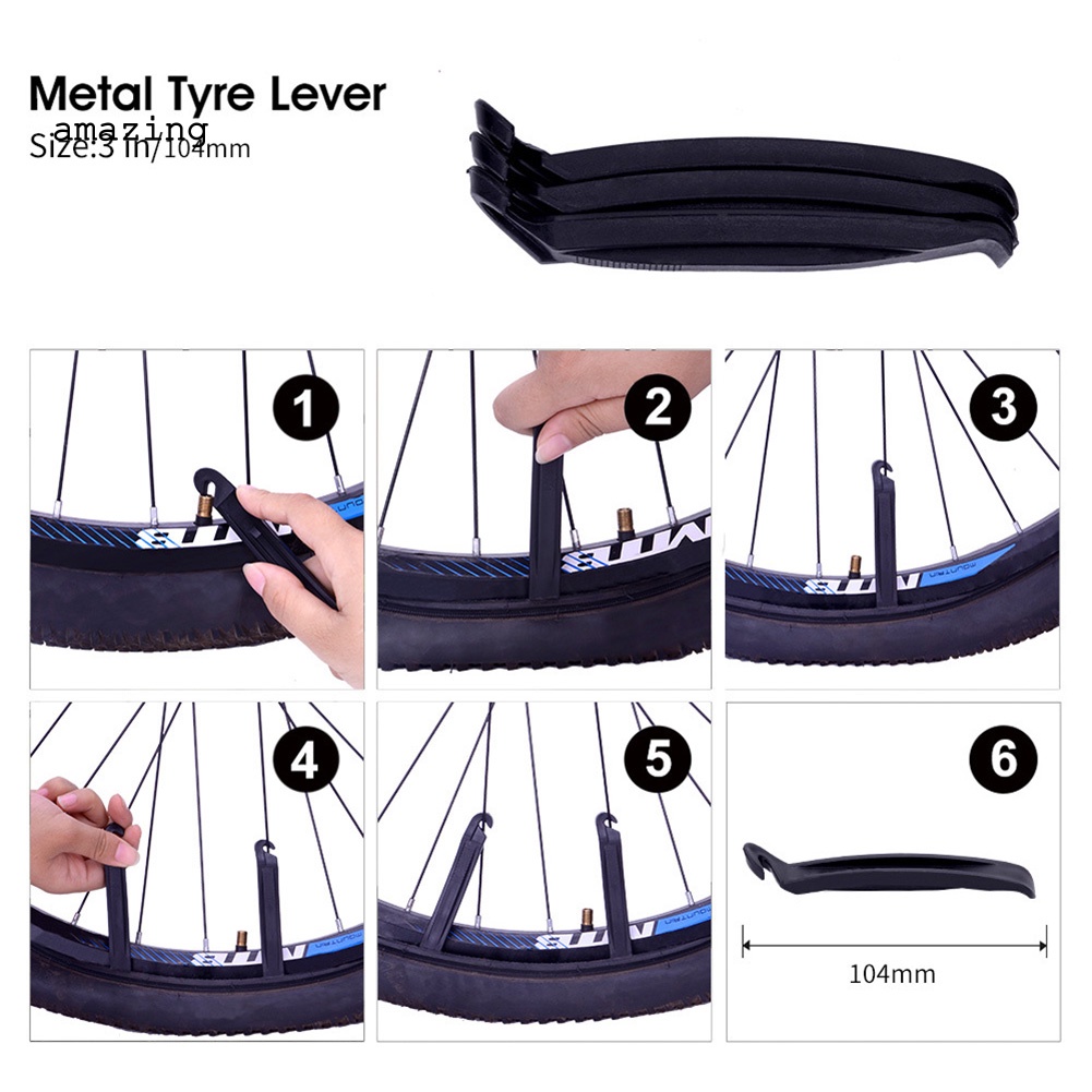 Bộ Dụng Cụ Bơm Hơi Xe Đạp Mini Đa Năng Kèm Túi Đựng Tiện Lợi