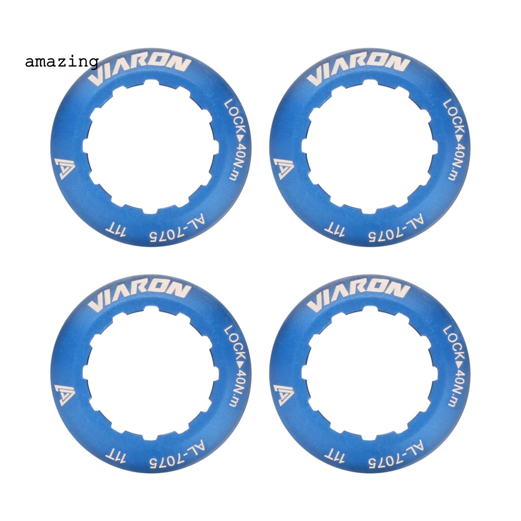 Set 4 Khóa Bánh Đà VIARON Bằng Hợp Kim Nhôm Chống Ăn Mòn Bảo Vệ Cho Xe Đạp