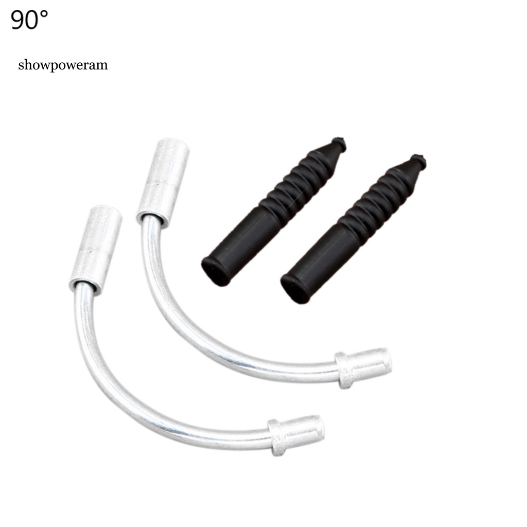 Set 2 Ống Dẫn Dây Phanh Dạng Uốn Chữ V Cho Xe Đạp Leo Núi