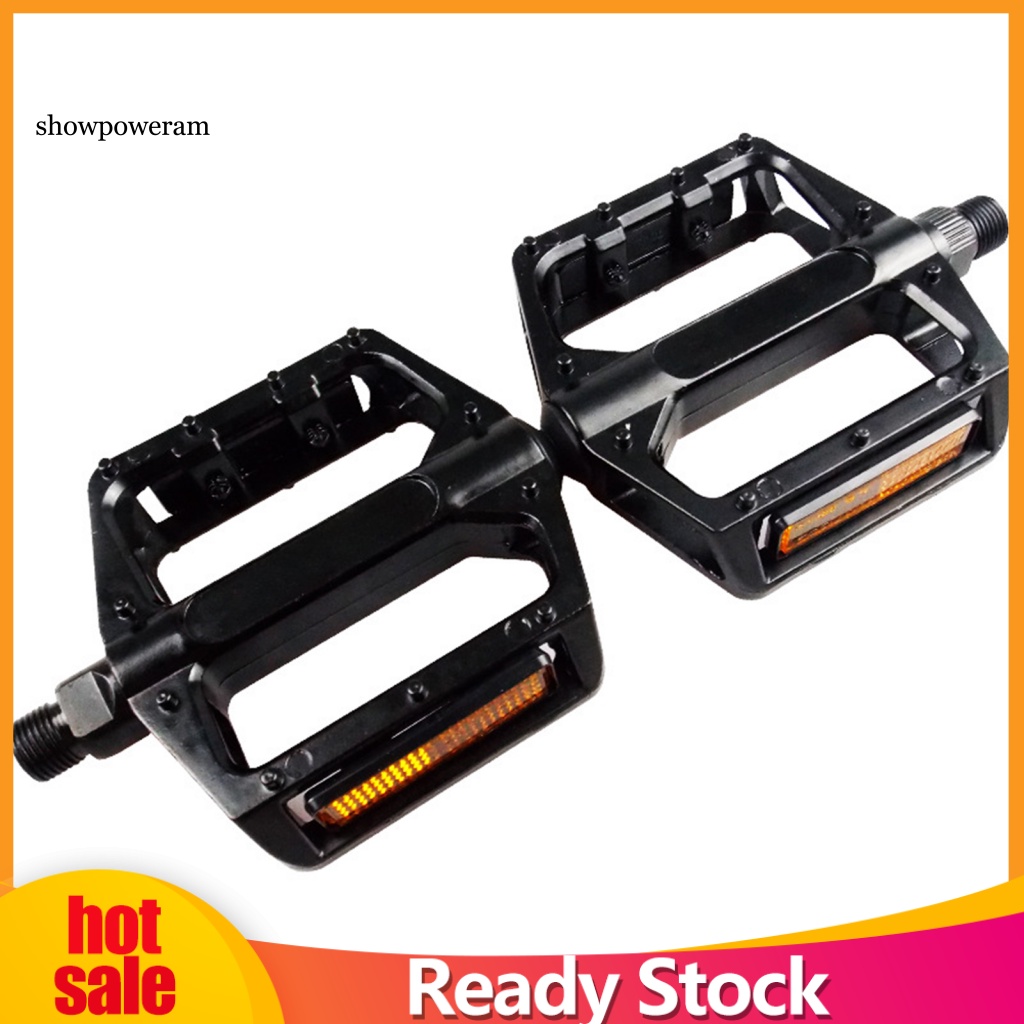 Set 2 Cặp Bàn Đạp Xe Đạp Leo Núi Bằng Hợp Kim Nhôm Rộng Rãi Chống Trượt