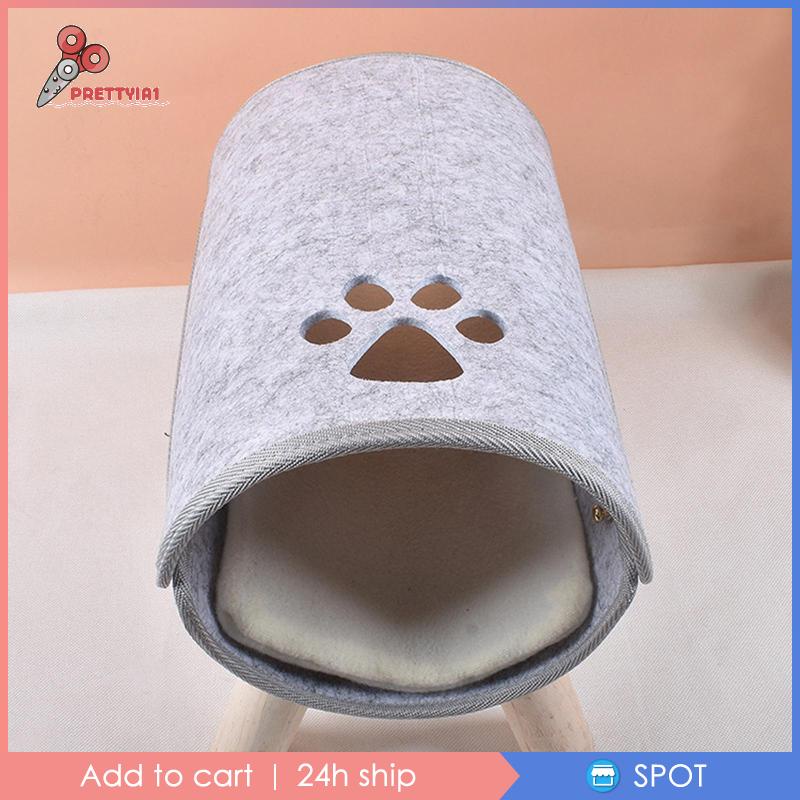 [Prettyia1] Lều Ngủ Đường Hầm Chống Trượt Chống Trầy Xước Có Thể Giặt Sạch Cho Mèo Cưng